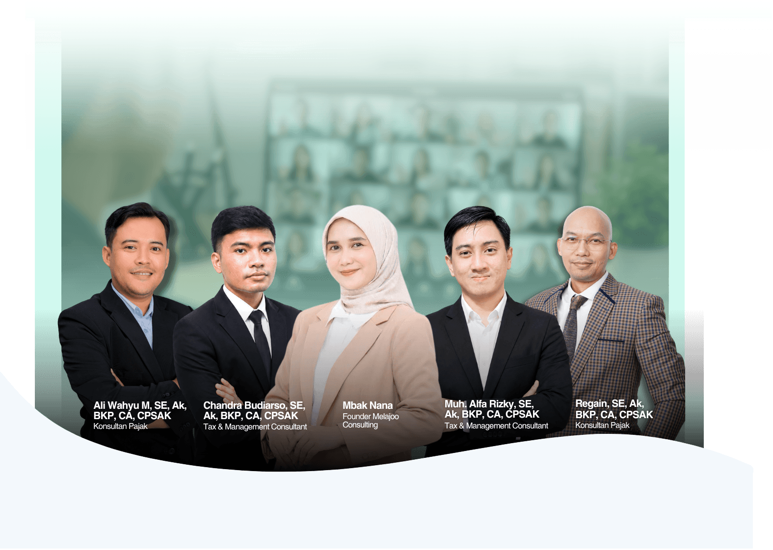 Tim pengajar Pelatihan Persiapan SKK Melajoo